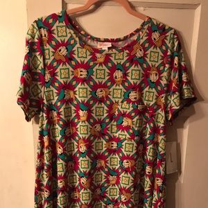 Donald Duck Carly - LuLaRoe - Disney Print